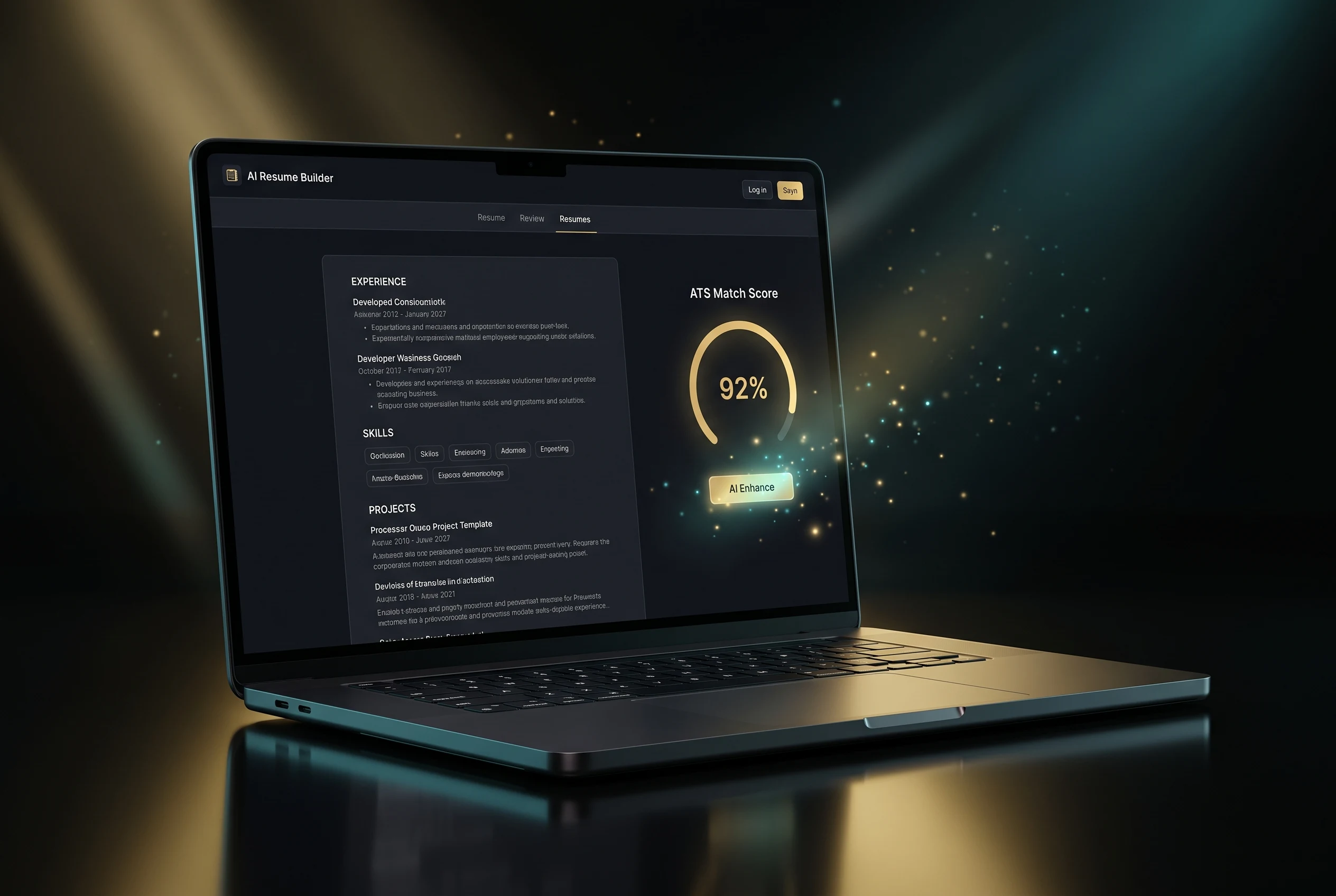 AI resume enhancer