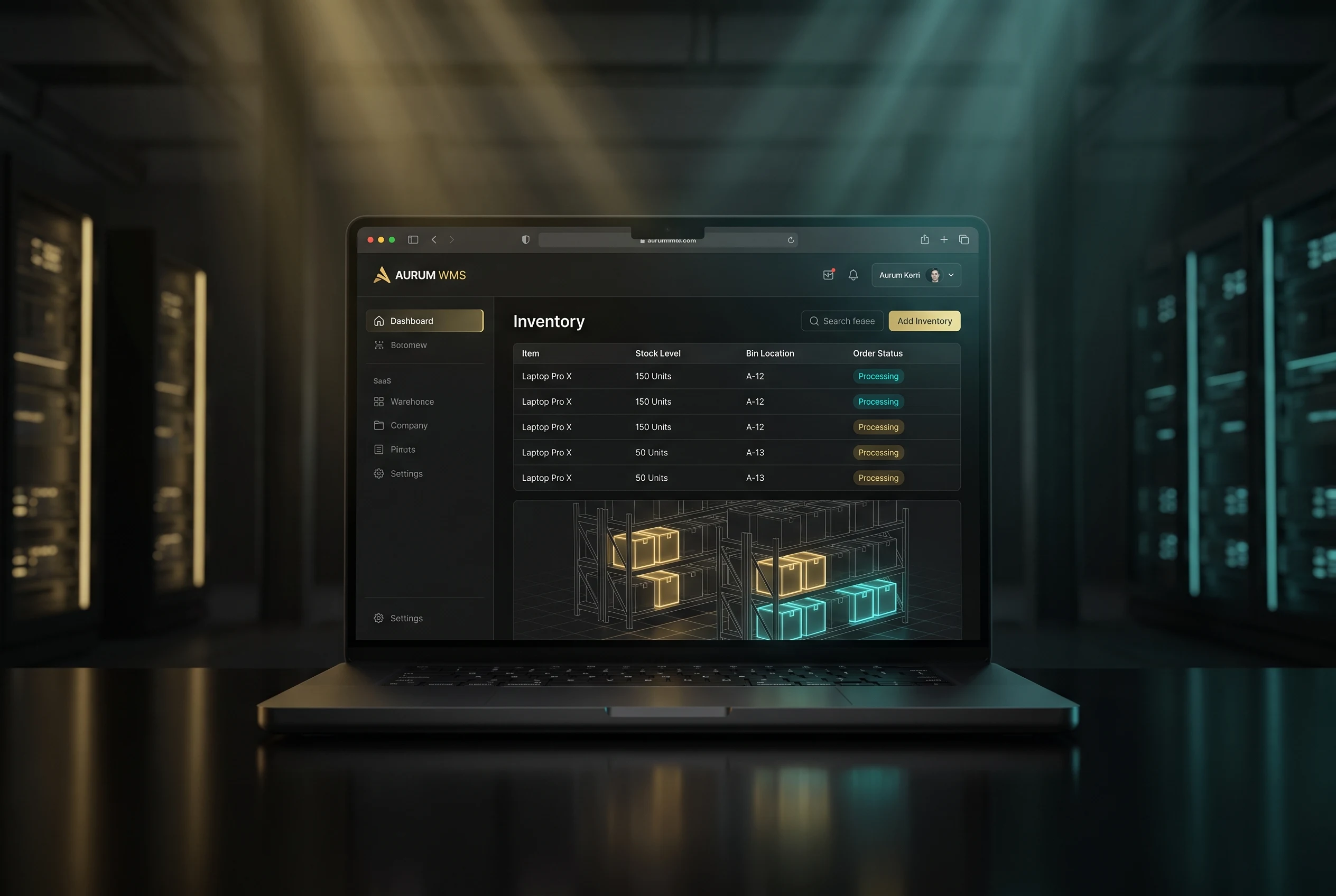 Smart warehouse management system